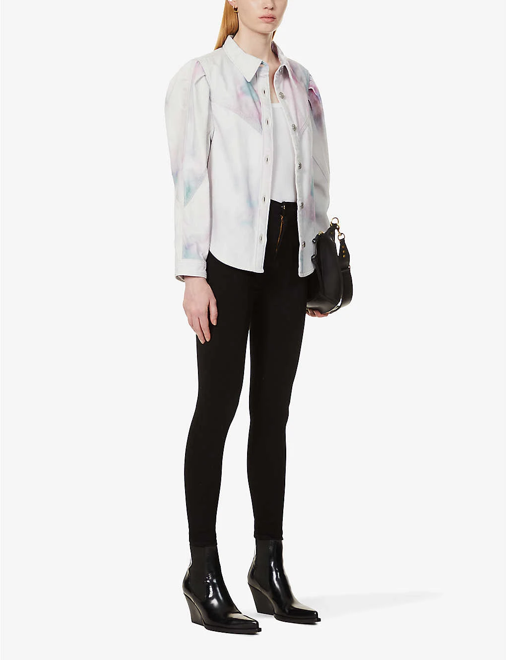 FRAME Ali High-rise Cigarette Jeans - Image 2