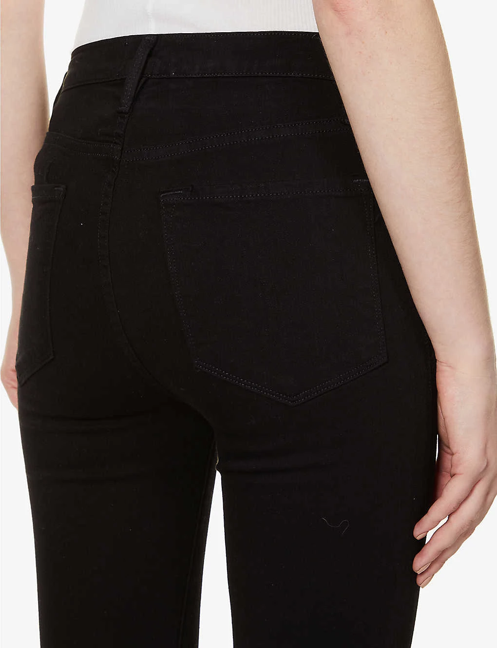 FRAME Ali High-rise Cigarette Jeans - Image 6