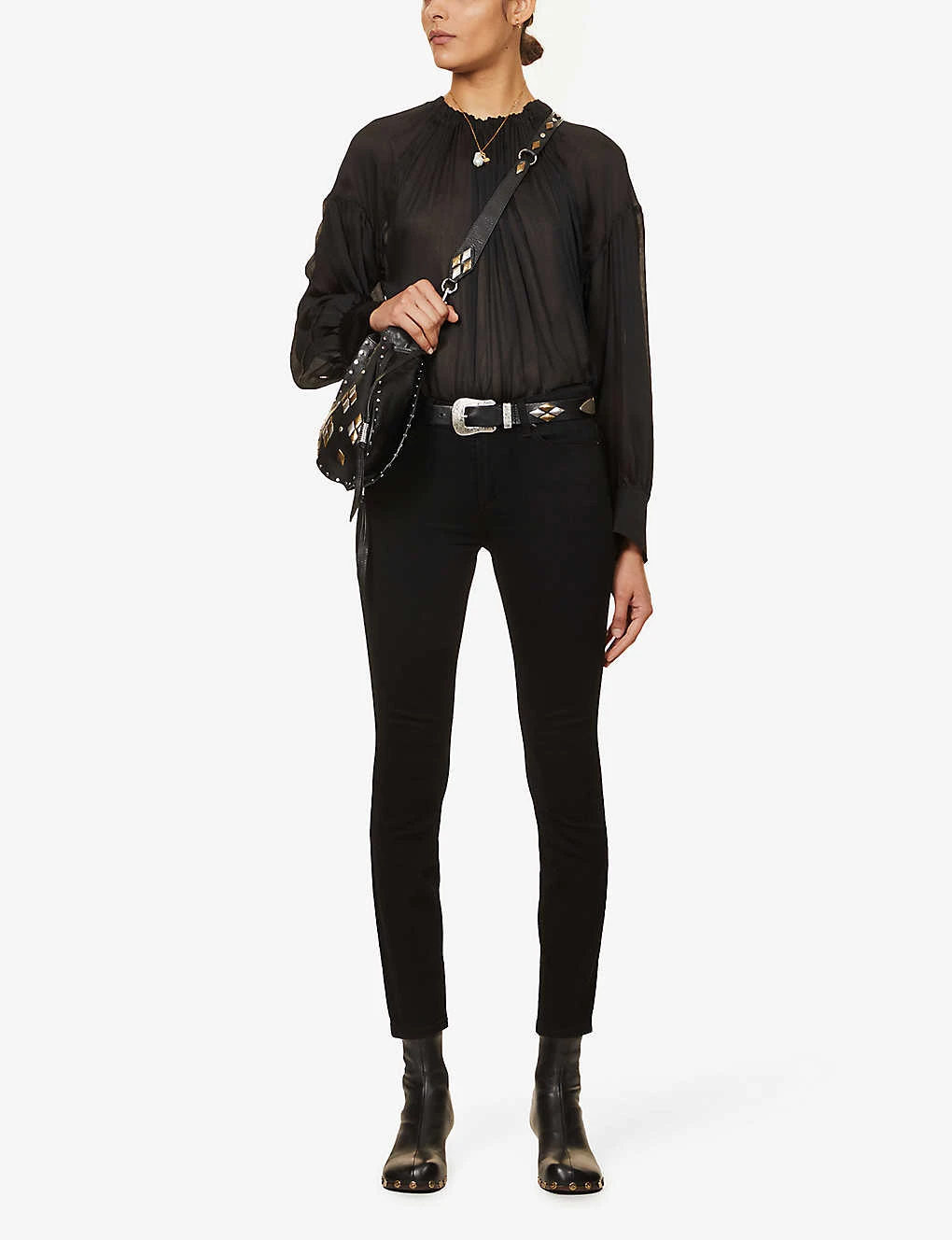 Paige Verdugo Crop Skinny Mid-rise Jeans - Image 2