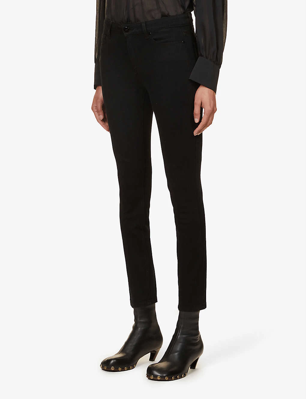 Paige Verdugo Crop Skinny Mid-rise Jeans - Image 3