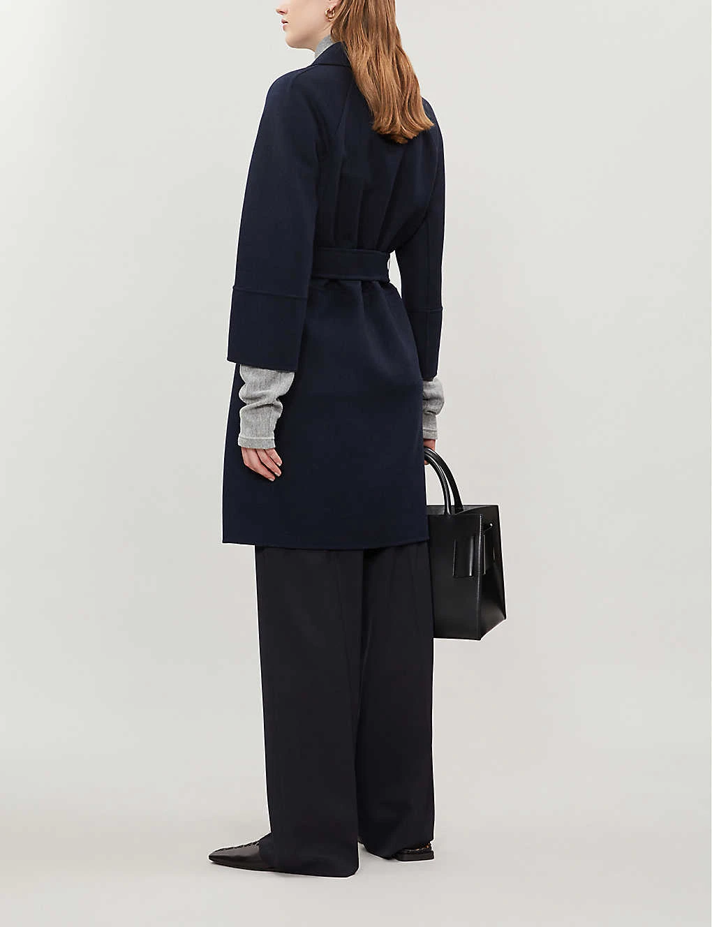 Arona Single-breasted Wool Coat - Image 4