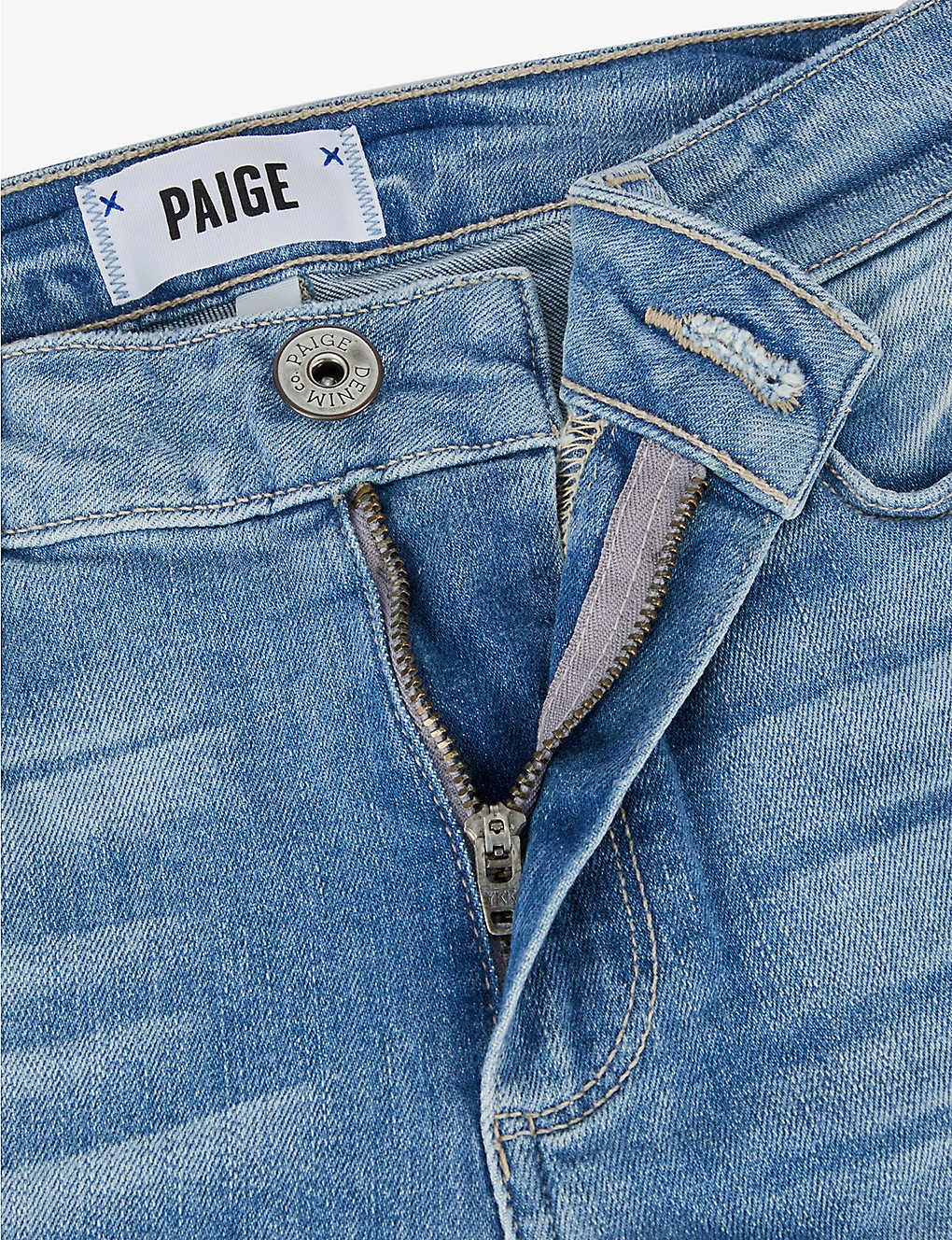 Paige Hoxton Frayed-hem Ultra-skinny High-rise Jeans - Image 7