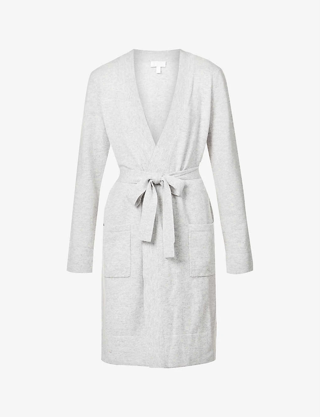 Short Belted Cashmere Robe