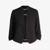 Ted Baker Cropped-sleeve Crepe Jacket