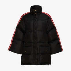 Gucci Side-striped Padded Shell Coat