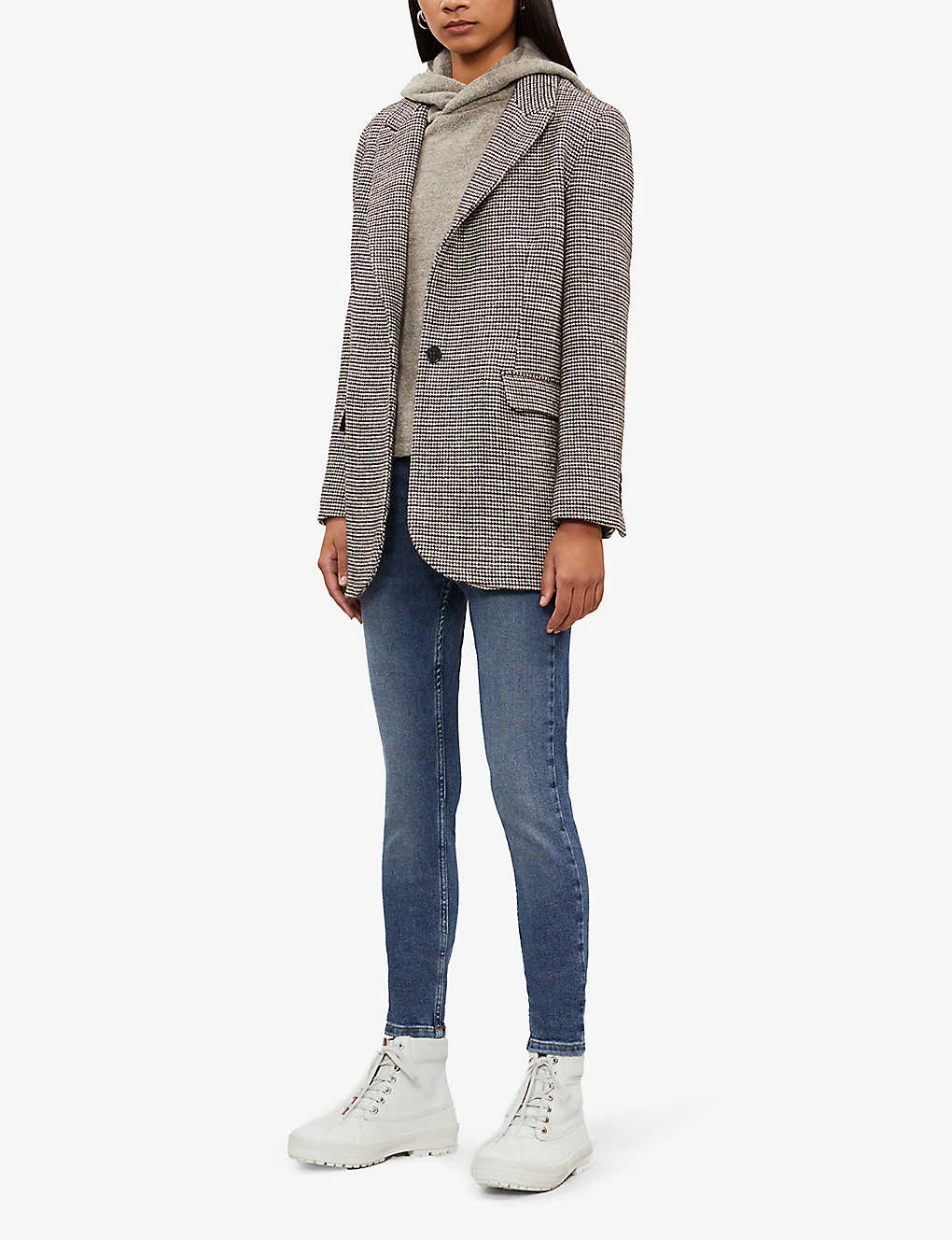 Whistles Sculpted Skinny High-rise Jeans - Image 3