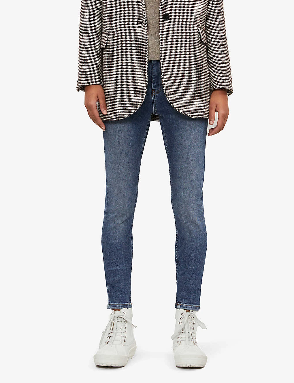 Whistles Sculpted Skinny High-rise Jeans - Image 4