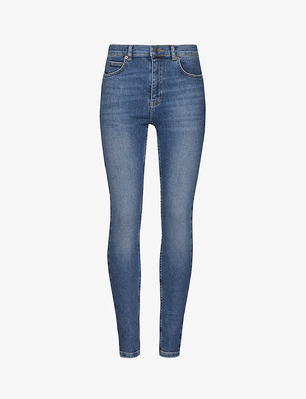 Whistles Sculpted Skinny High-rise Jeans - Image 2