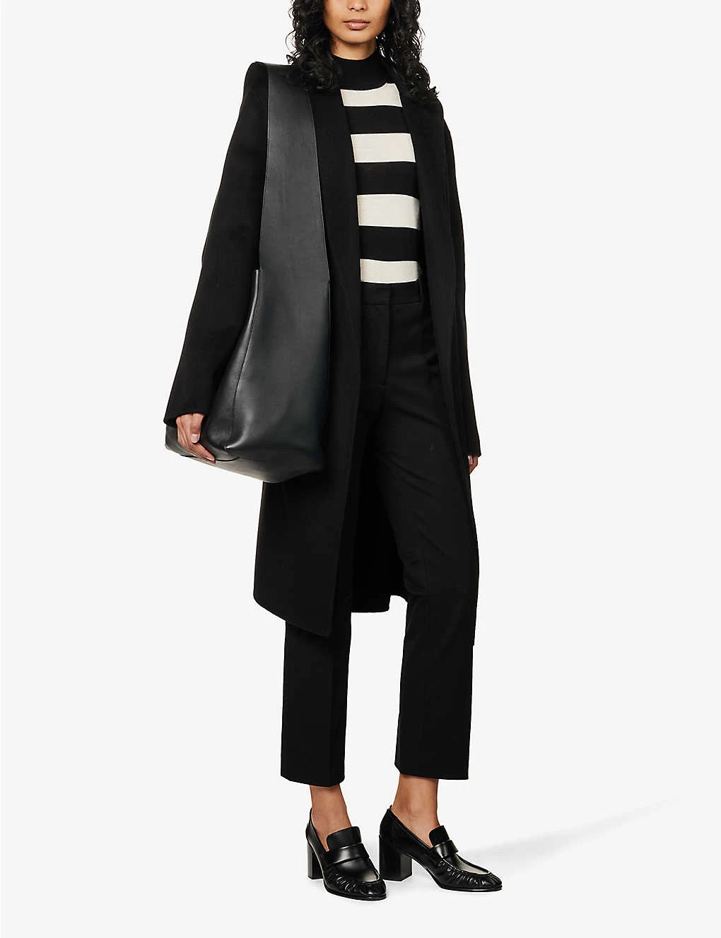 Joseph Coleman Stretch-gabardine Straight Leg Trousers - Image 3