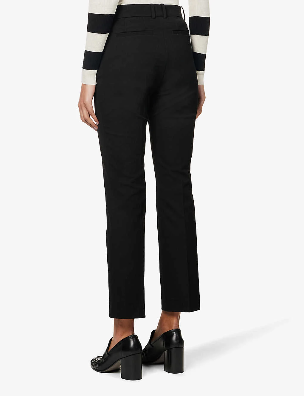 Joseph Coleman Stretch-gabardine Straight Leg Trousers - Image 5