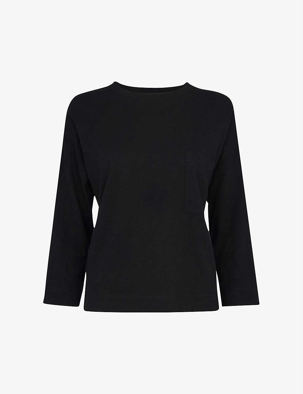 Whistles Round-neck Cotton-jersey T-shirt