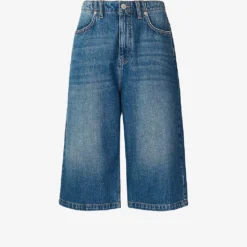 Whistles Wide-leg Denim Culottes