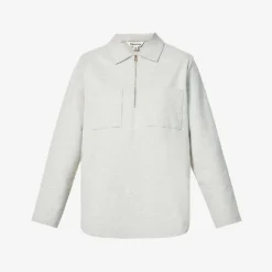 Whistles Regular-fit Cotton-blend Overshirt