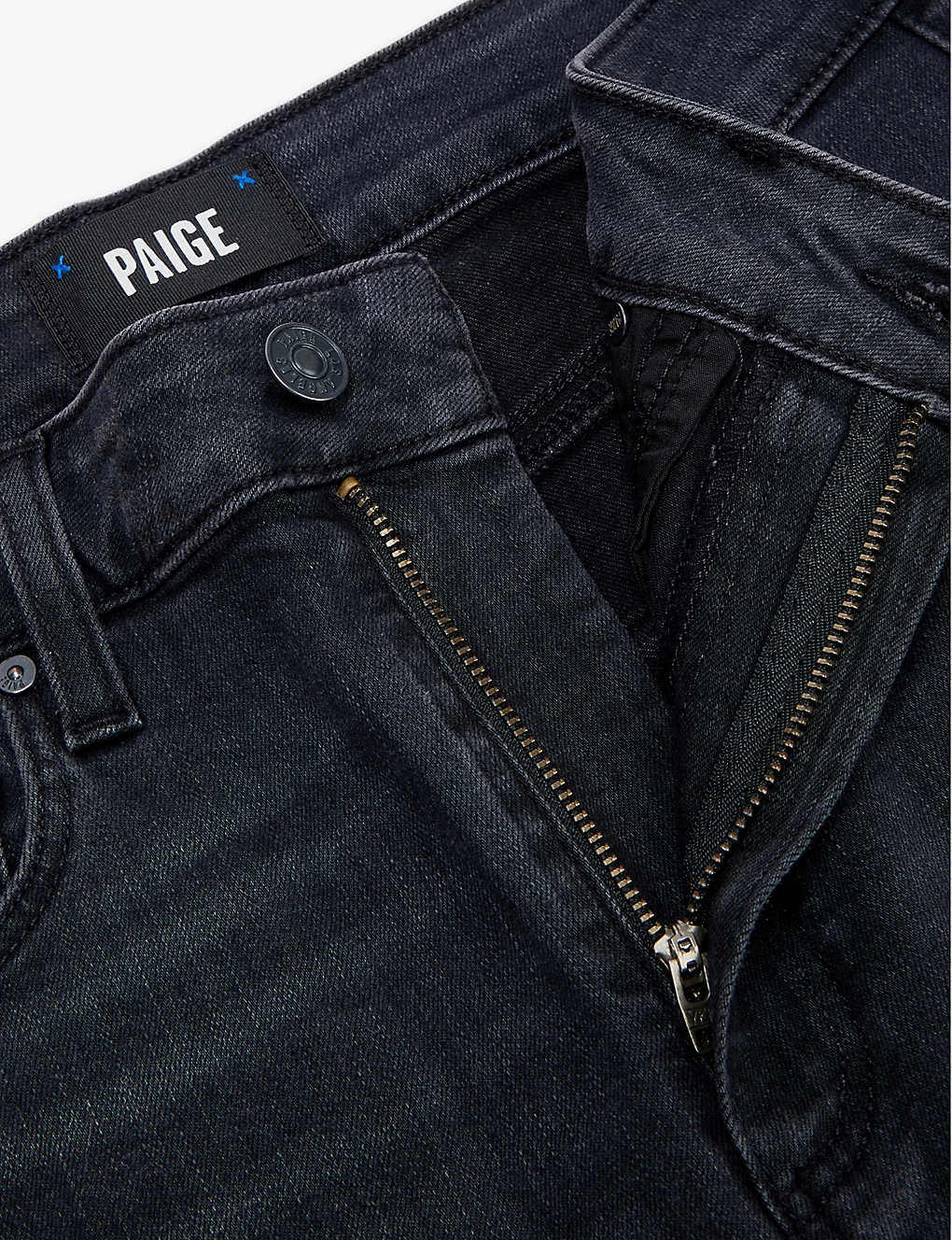 Paige Sarah Slim High-rise Cotton-blend Denim Jeans - Image 7