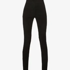Joseph High-rise Suede Leggings