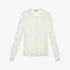 Joseph Cashair Round-neck Cashmere Cardigan