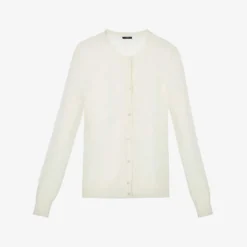 Joseph Cashair Round-neck Cashmere Cardigan