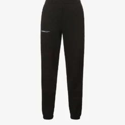 365 Signature Mid-rise Organic And Recycled Cotton-blend Jogging Bottoms