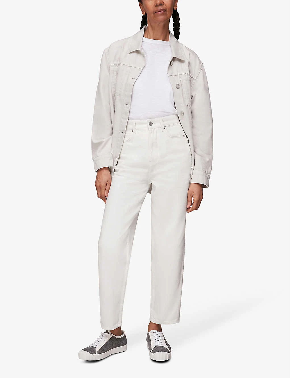 Whistles Authentic Barrel-leg High-rise Jeans - Image 2