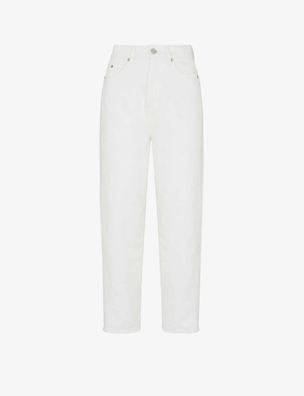 Whistles Authentic Barrel-leg High-rise Jeans