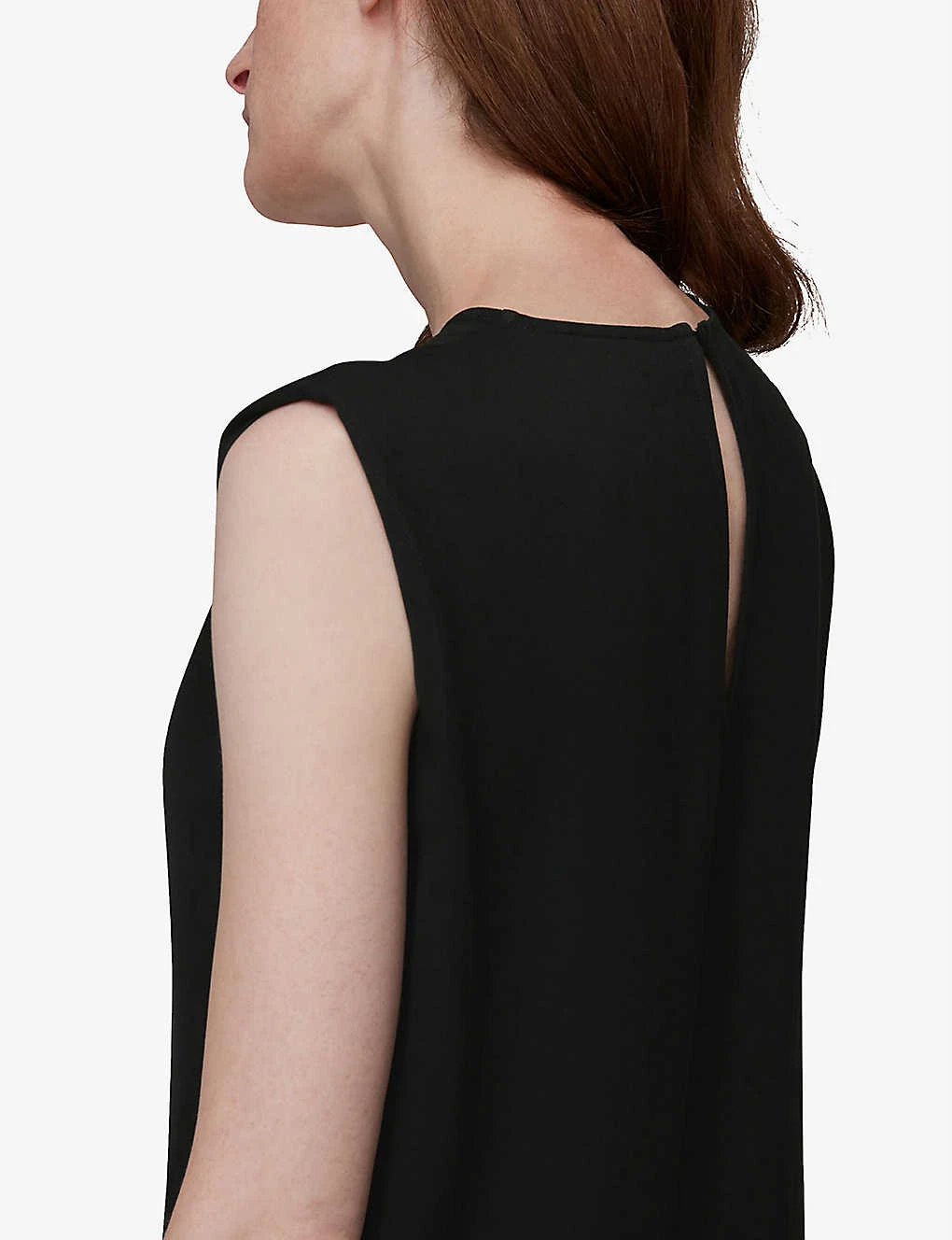 Whistles Malia Sleeveless Woven Top - Image 3