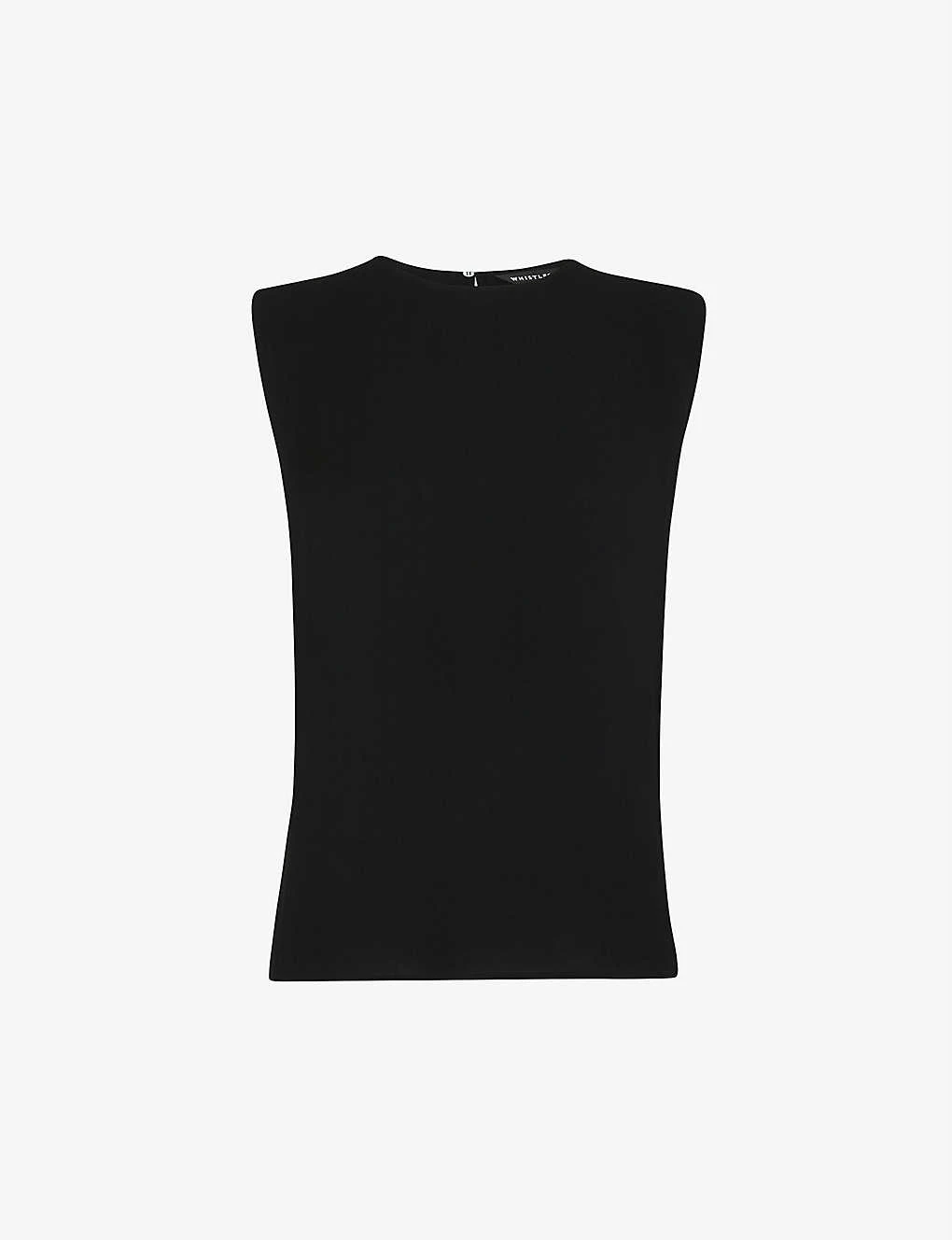 Whistles Malia Sleeveless Woven Top