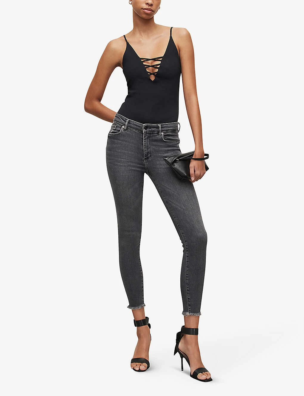 AllSaints Miller Mid-rise Stretch-denim Jeans - Image 2