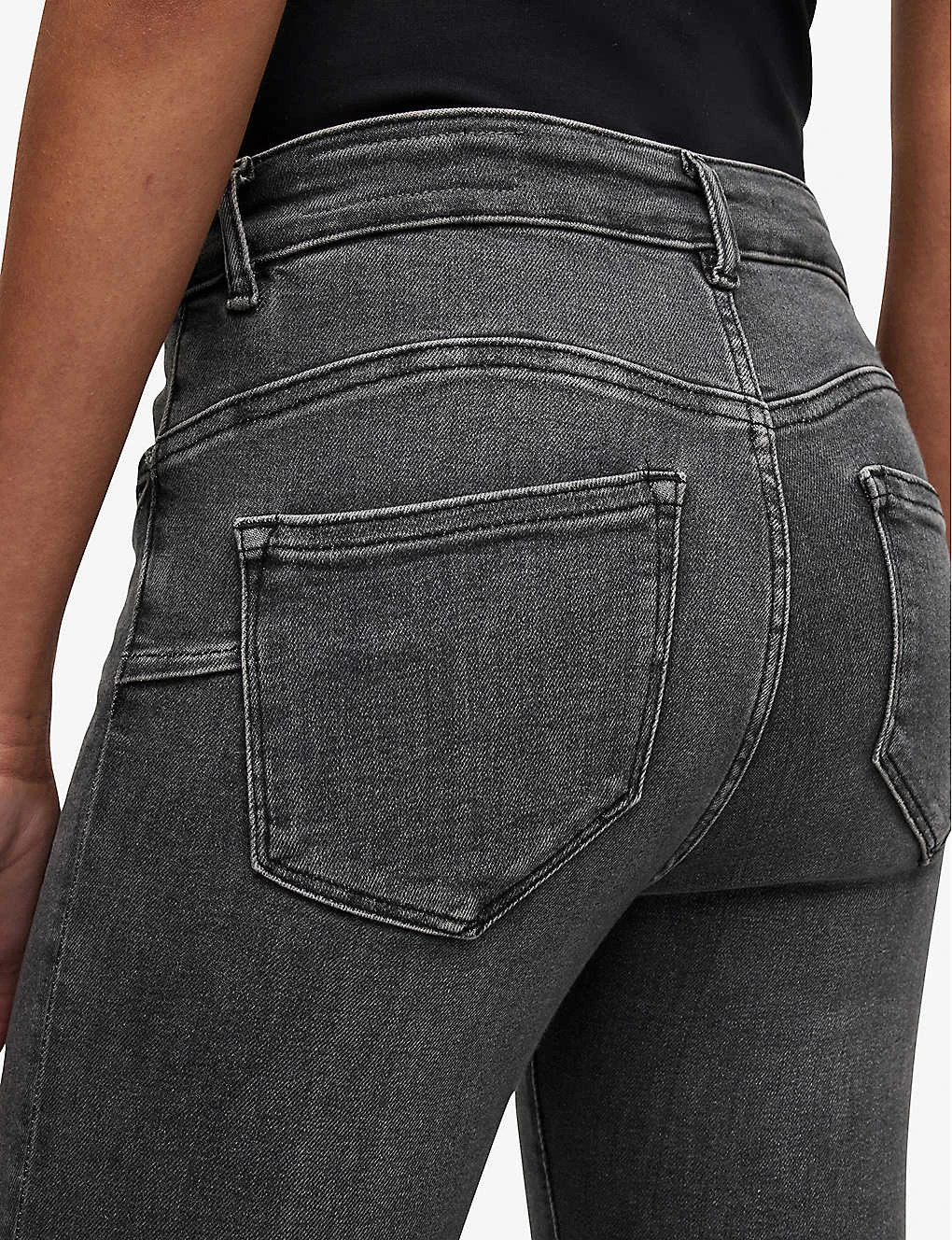 AllSaints Miller Mid-rise Stretch-denim Jeans - Image 6