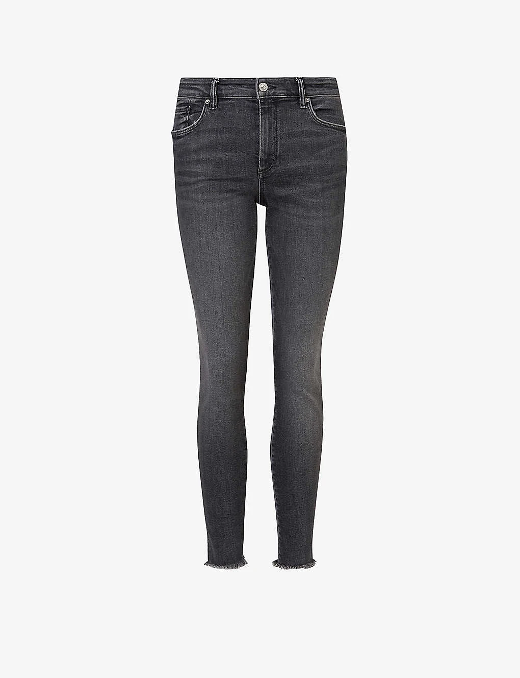 AllSaints Miller Mid-rise Stretch-denim Jeans