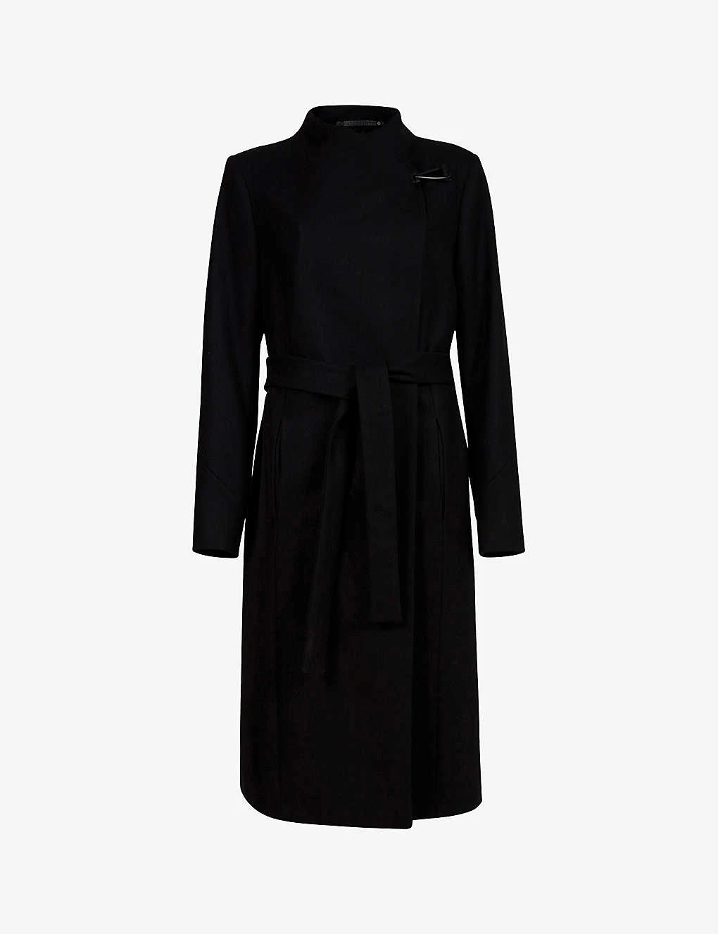 AllSaints Riley Recycled Wool-blend Coat