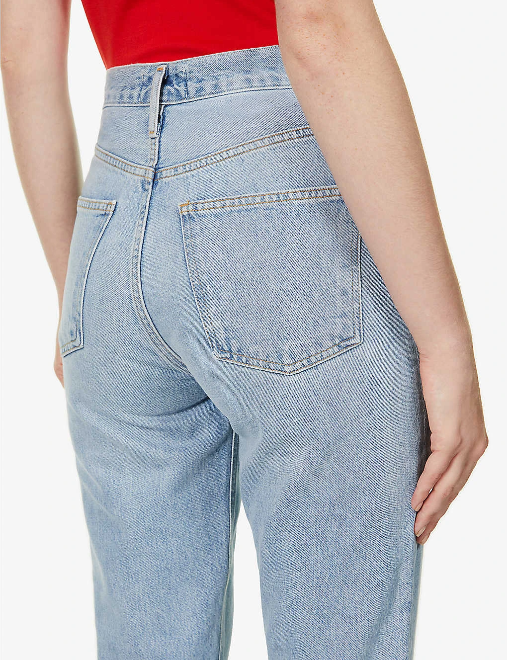AGOLDE Fen Tapered High-rise Organic Cotton Jeans - Image 6