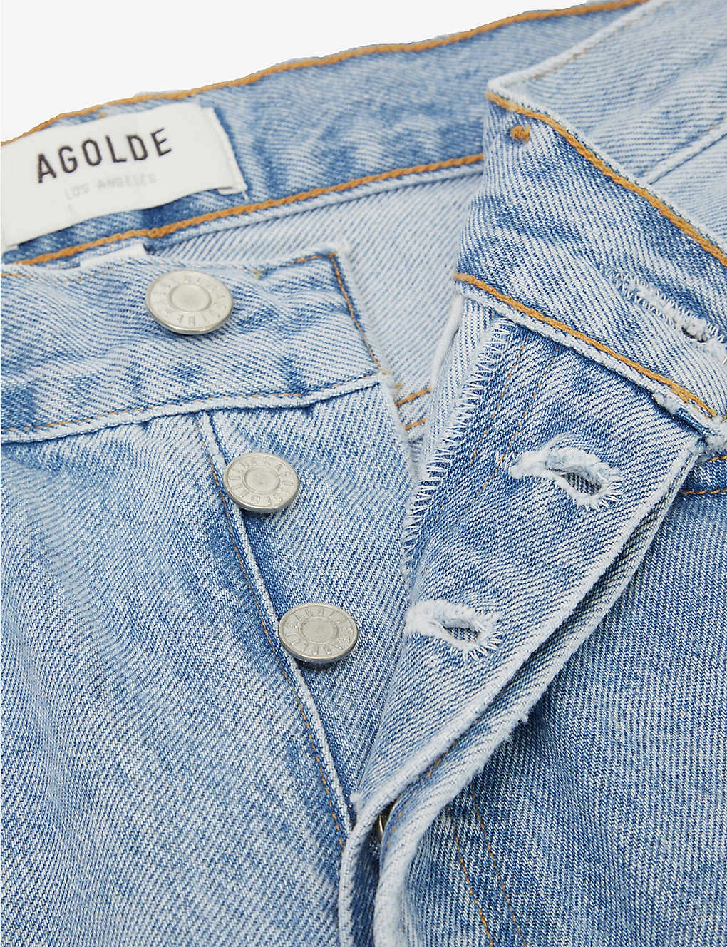 AGOLDE Fen Tapered High-rise Organic Cotton Jeans - Image 7