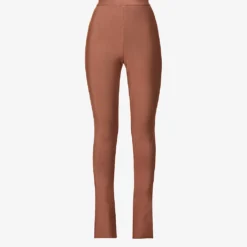 Gloriette Flared-leg High-rise Stretch-woven Trousers