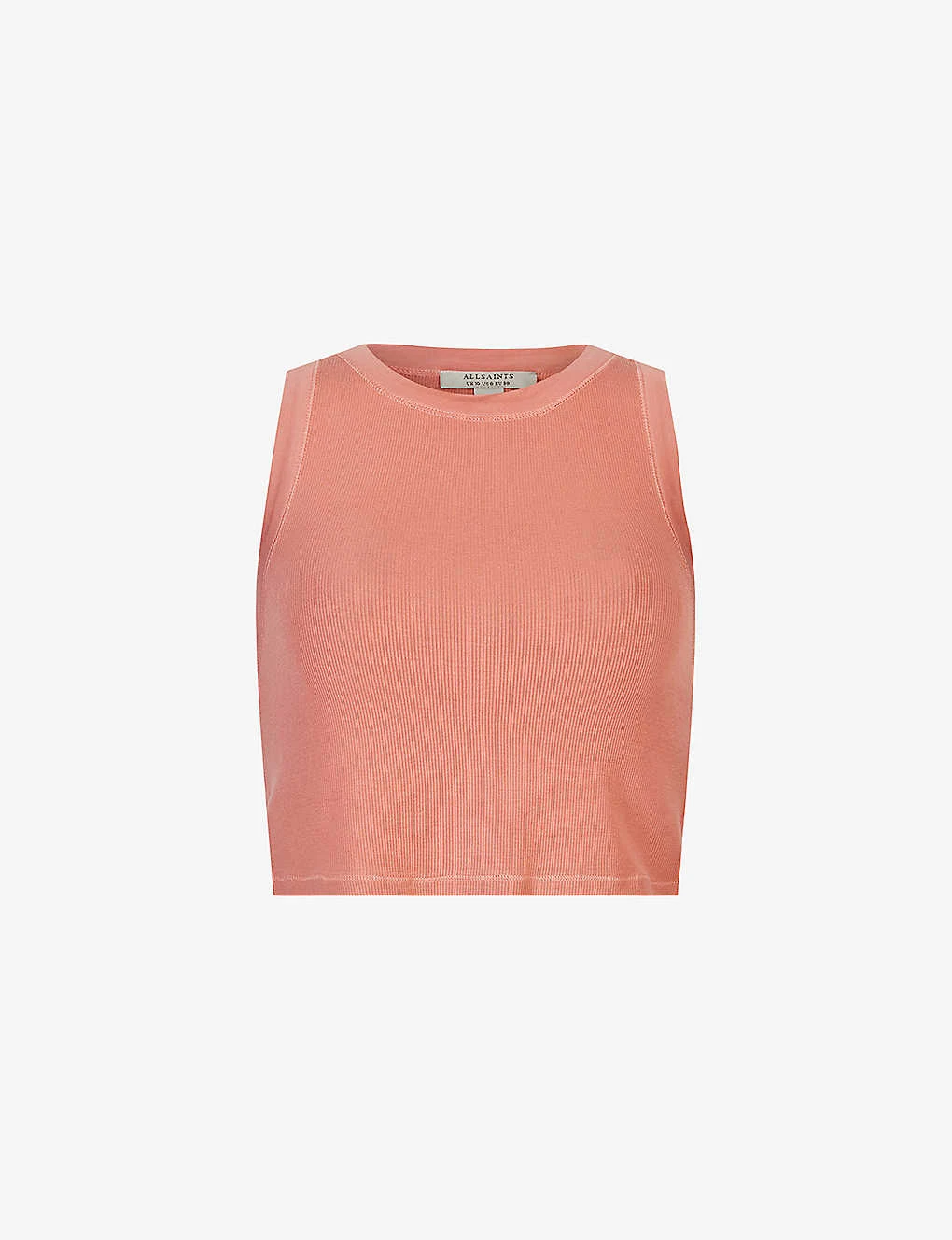 AllSaints Rina Cropped Woven Top