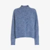 Whistles Flecked Funnel-neck Wool Jumper