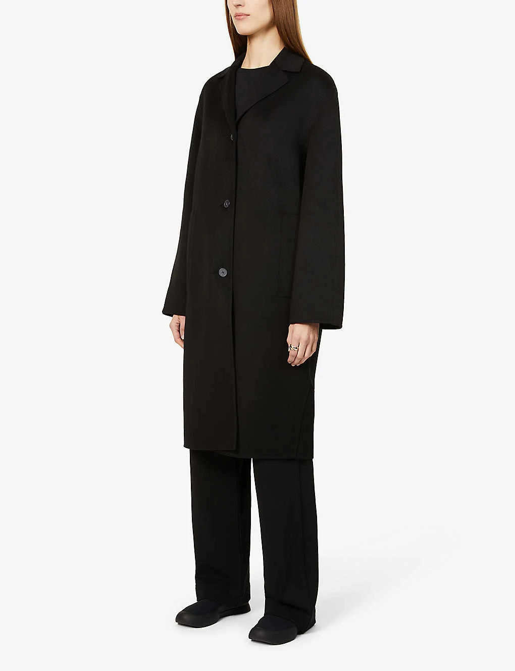 Joseph Relaxed-fit Wool And Cashmere-blend Coat - Image 3