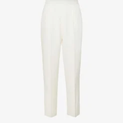 Joseph Comfot Cady Thea Tapered High-rise Stretch-woven Trousers