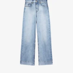 Ted Baker Roseum Wide-leg Cropped Stretch-denim Jeans