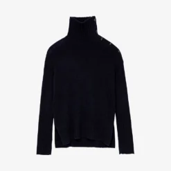 Zadig & Voltaire Alma Funnel-neck Cashmere Jumper