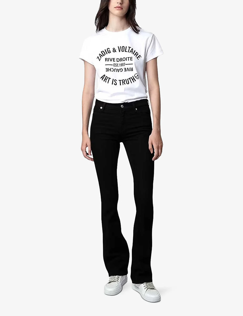Zadig & Voltaire Eclipse Bootcut Stretch-denim Jeans - Image 2
