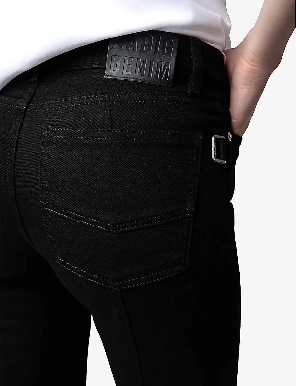 Zadig & Voltaire Eclipse Bootcut Stretch-denim Jeans - Image 5