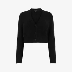 AllSaints Wick V-neck Knitted Cardigan