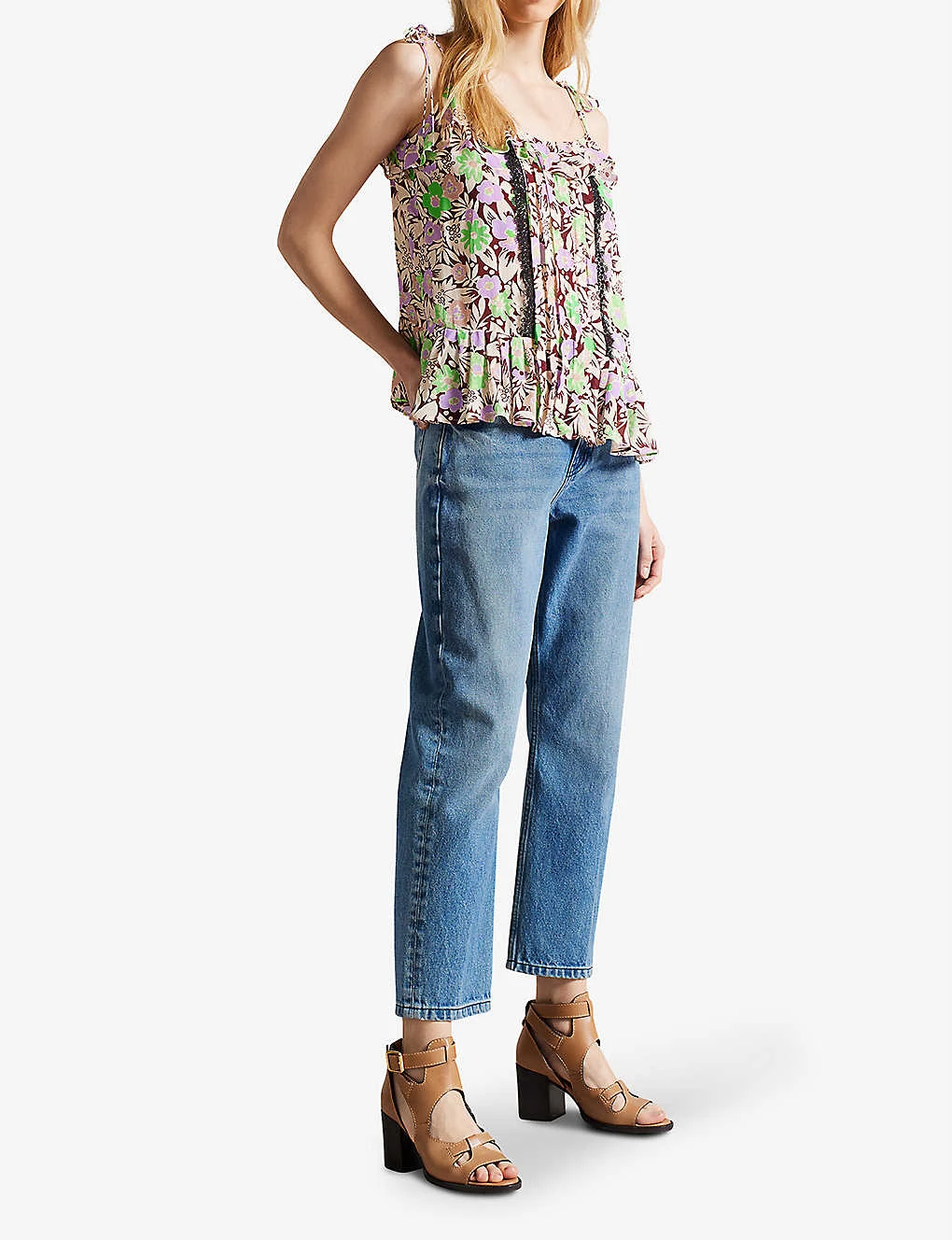 Ted Baker Jillye Straight-leg Relaxed Jeans - Image 2