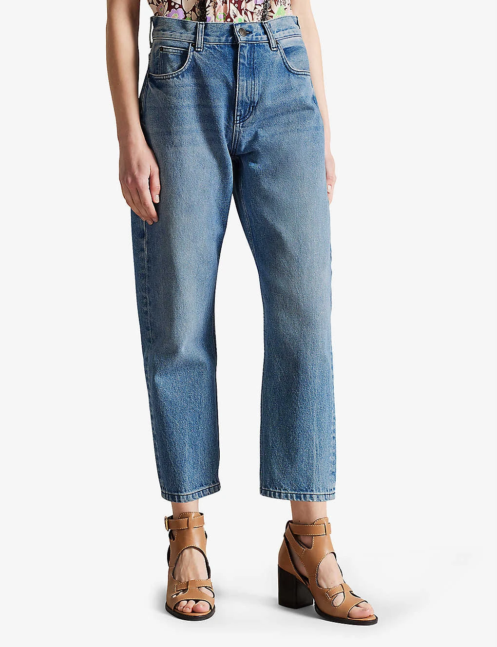 Ted Baker Jillye Straight-leg Relaxed Jeans - Image 3