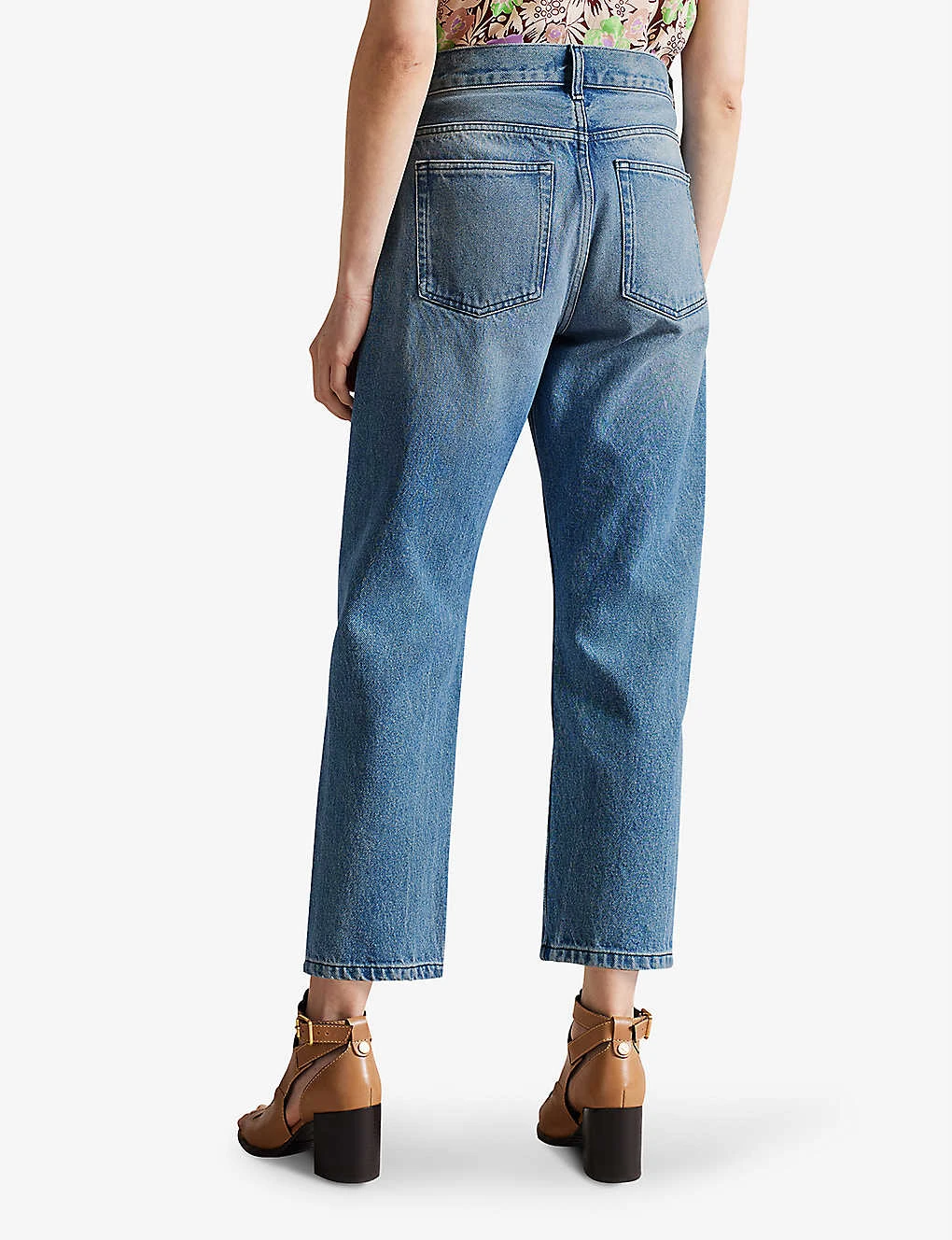 Ted Baker Jillye Straight-leg Relaxed Jeans - Image 4