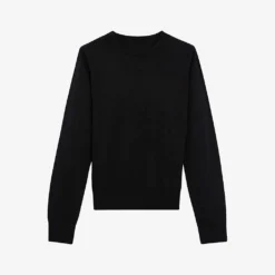 THE KOOPLES Round-neck Slim-fit Wool-knit Jumper
