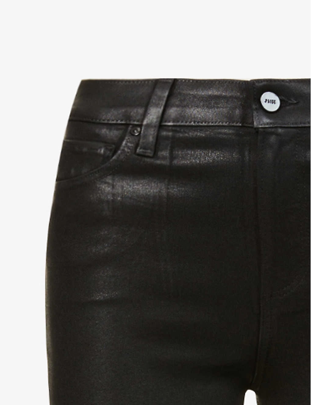 Paige Cindy Straight-leg High-rise Rayon-blend Jeans - Image 3