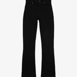 THE KOOPLES Bootcut High-rise Stretch-denim Jeans