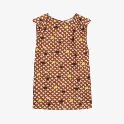 Ted Baker Tiymon Geometric-print Woven Top