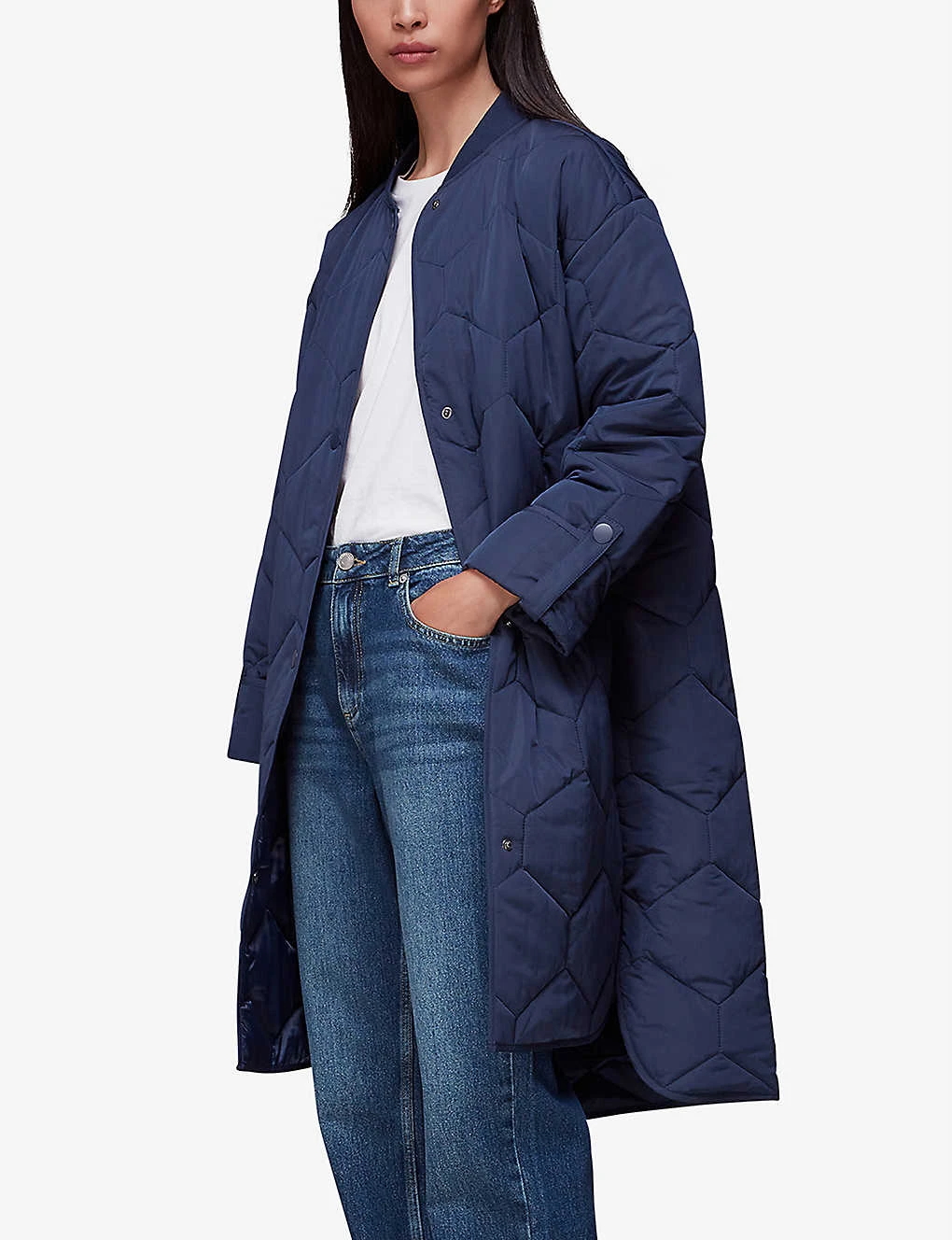 Whistles Straight-leg Low-rise Faded Jeans - Image 3